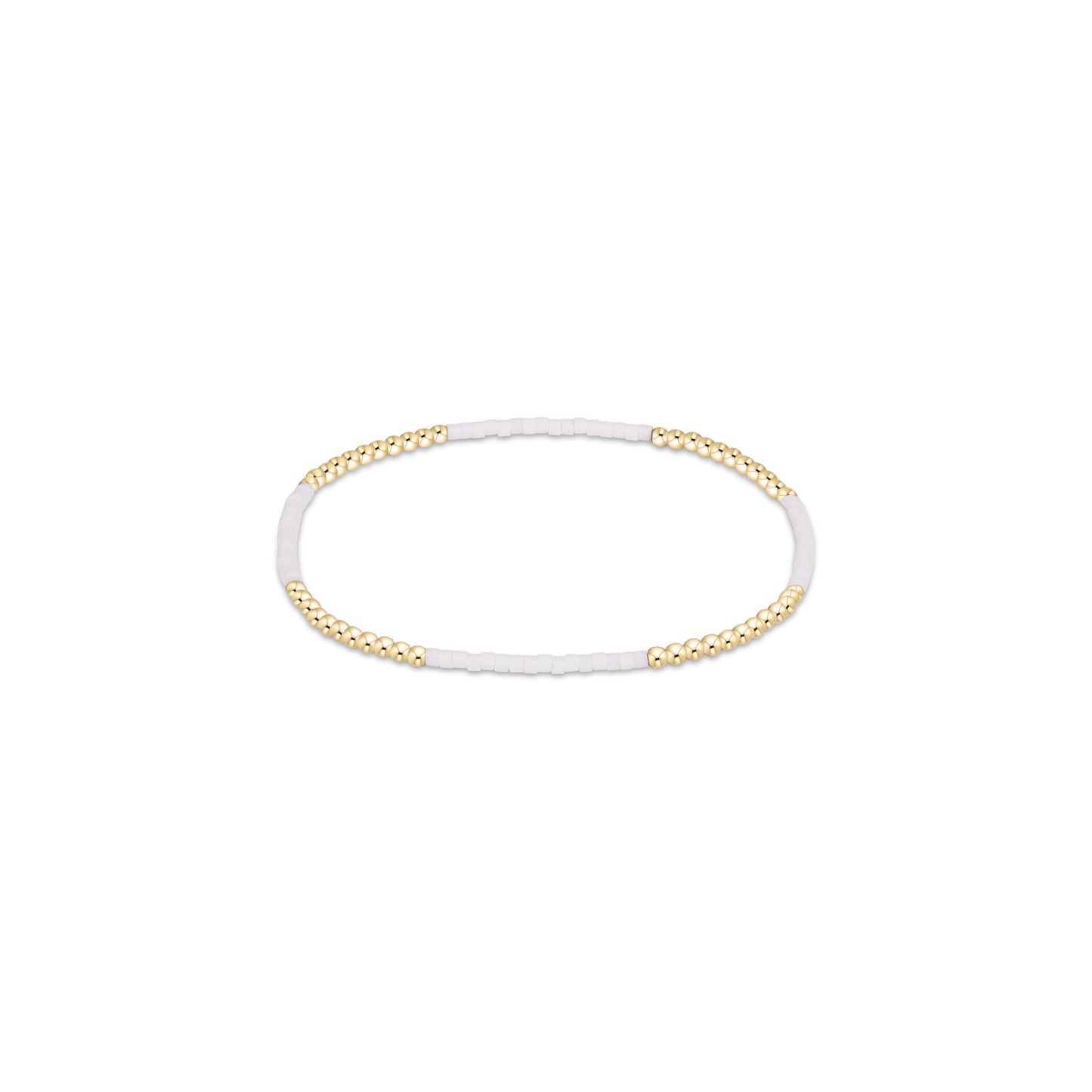 the Gameday Hope Blissful Bracelet, White