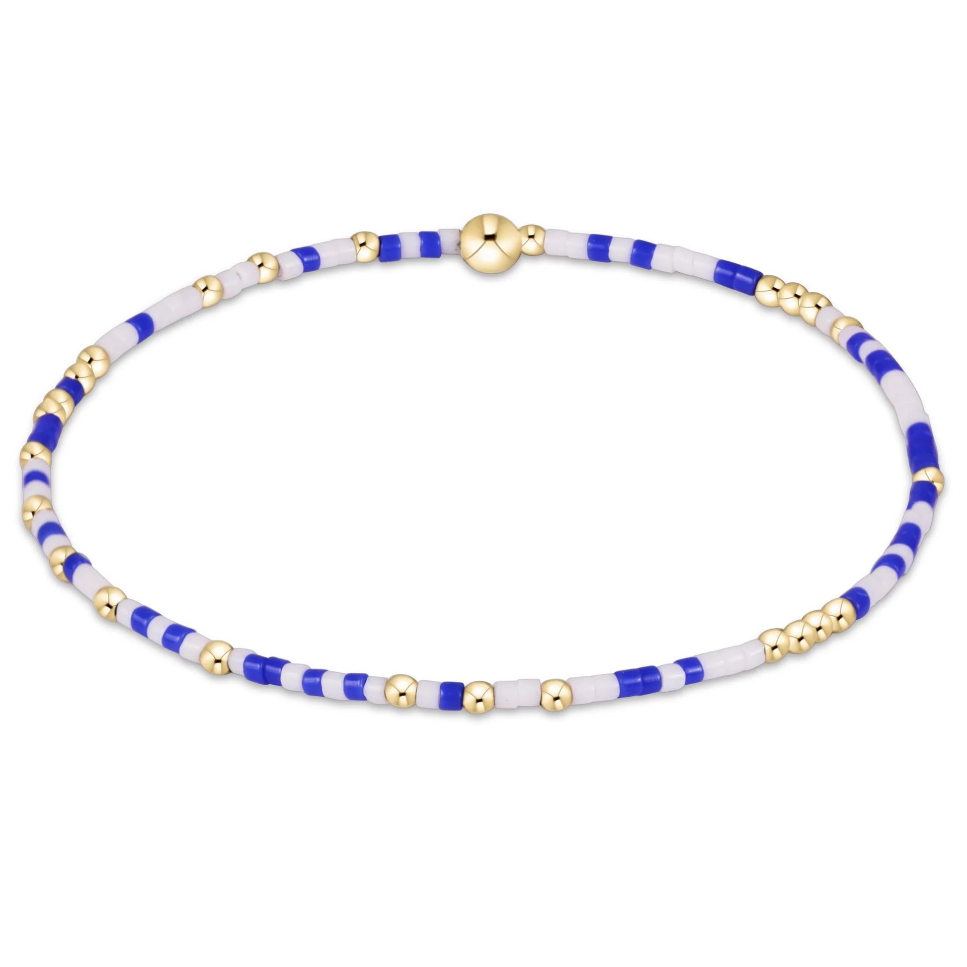 enewton Gameday Hope Unwritten Bracelet in Blue & White