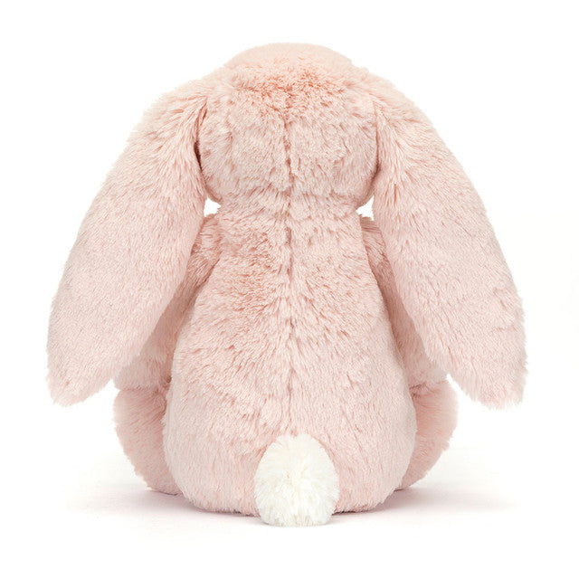 Back view of blush blossom bunny.