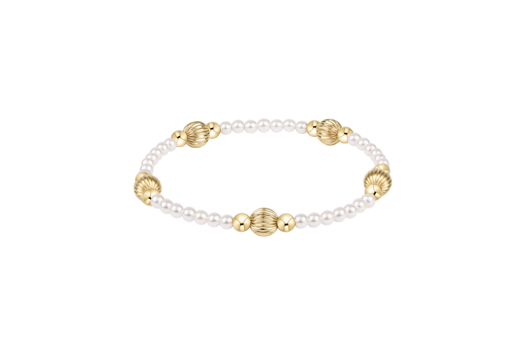 enewton purpose pearl 6mm pearl  bracelet with dignity beads