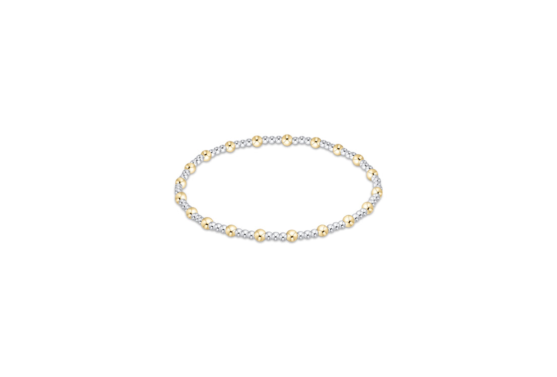 the Sincerity Mixed Metal 3mm Bracelet