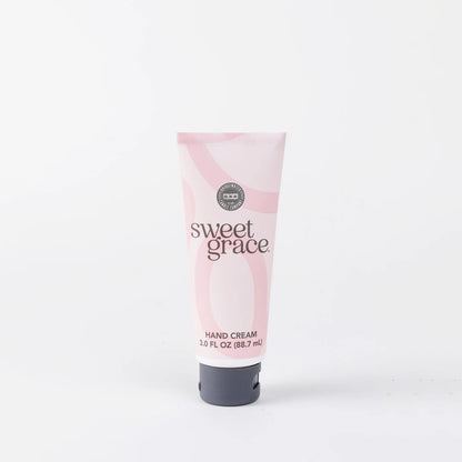 tube of sweet grace hand lotion on a white background