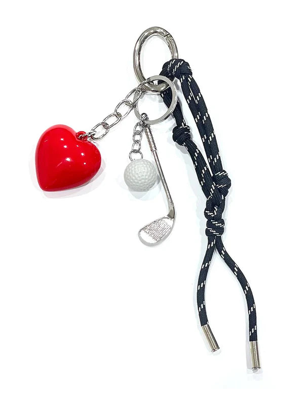golf bag charm shown on a white background