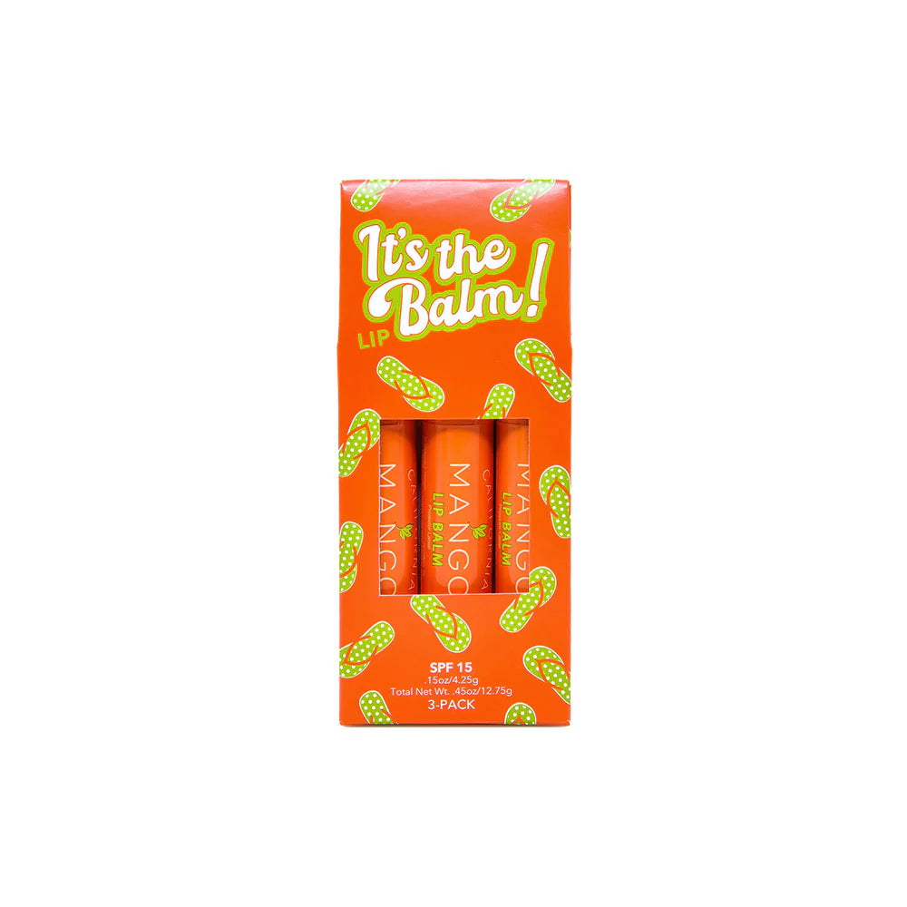boxed 3 pack of lipbalm