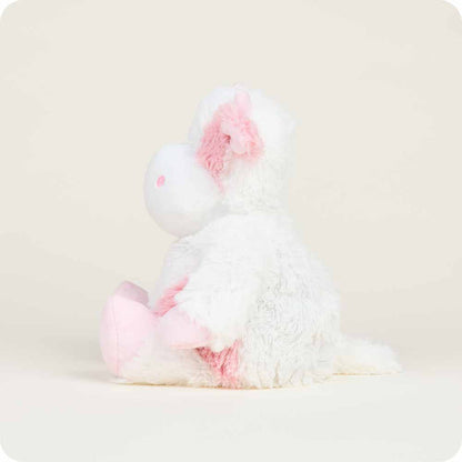 side view of strawberry cow