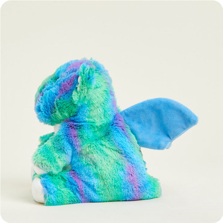 side view of baby dragon plush toy