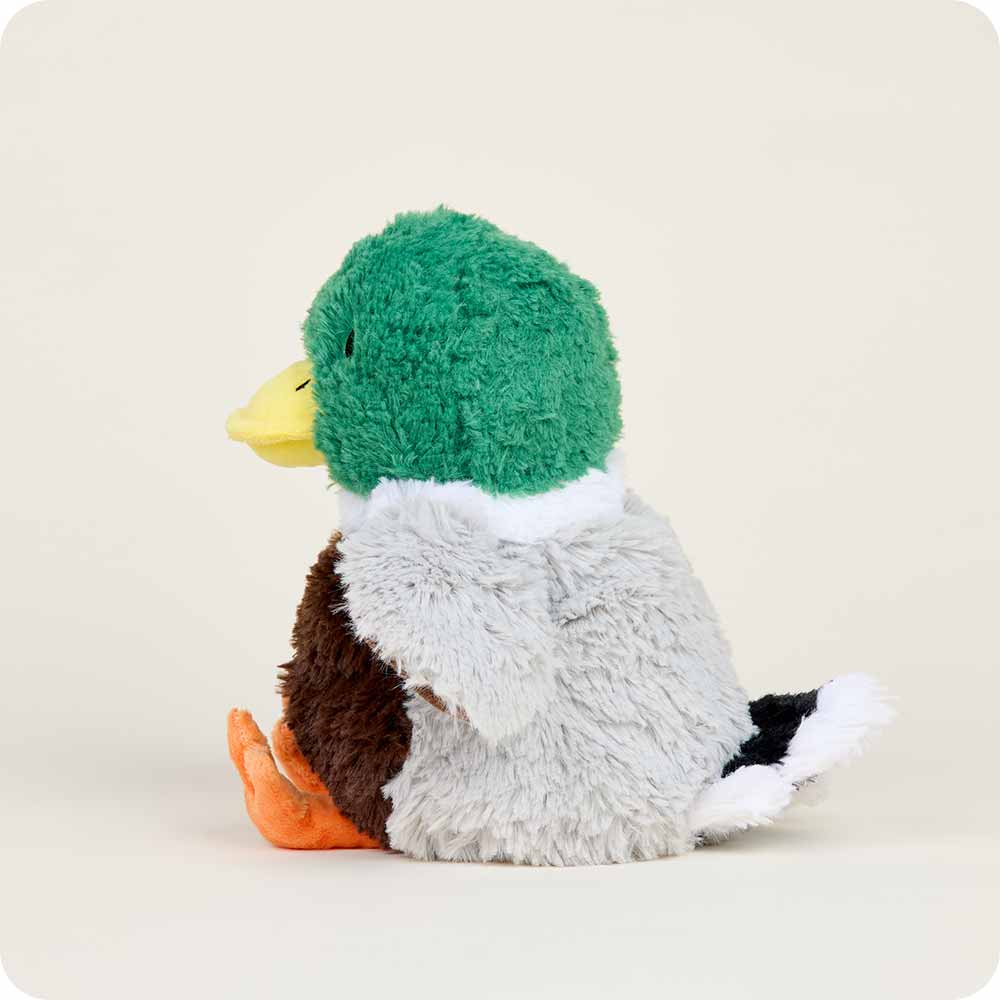 side view of mallard warmie