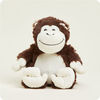 front view of monkey plush toy