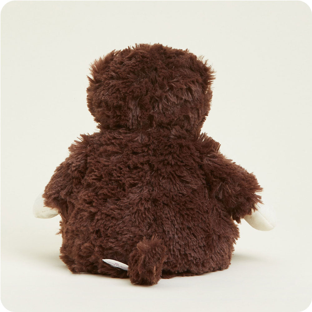 back view of monkey plush toy