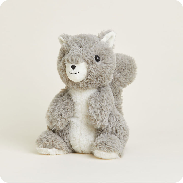 front view of squirrel plush toy