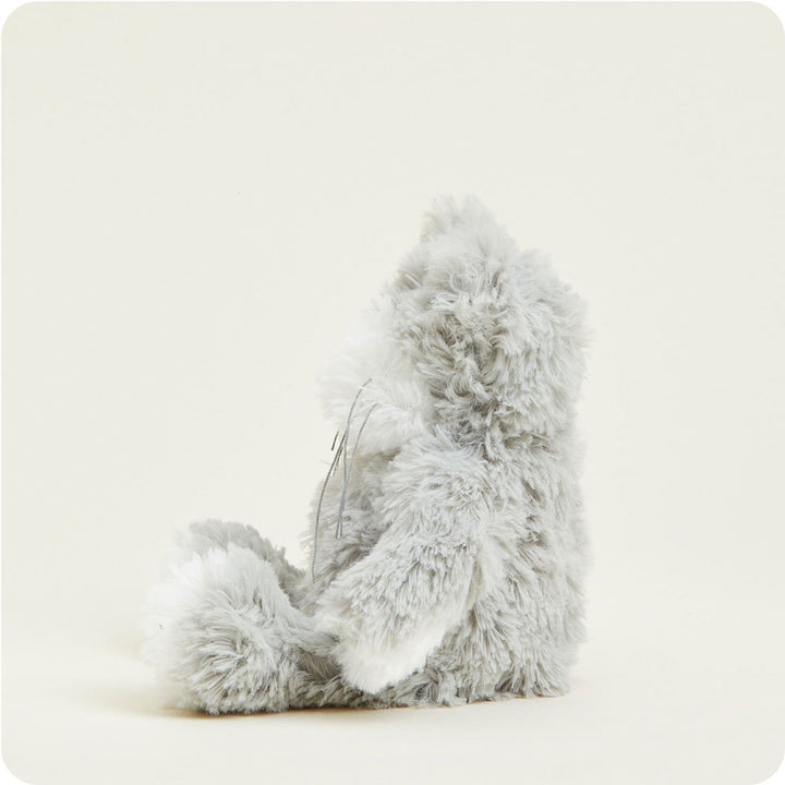 side view of cat junior plush toy