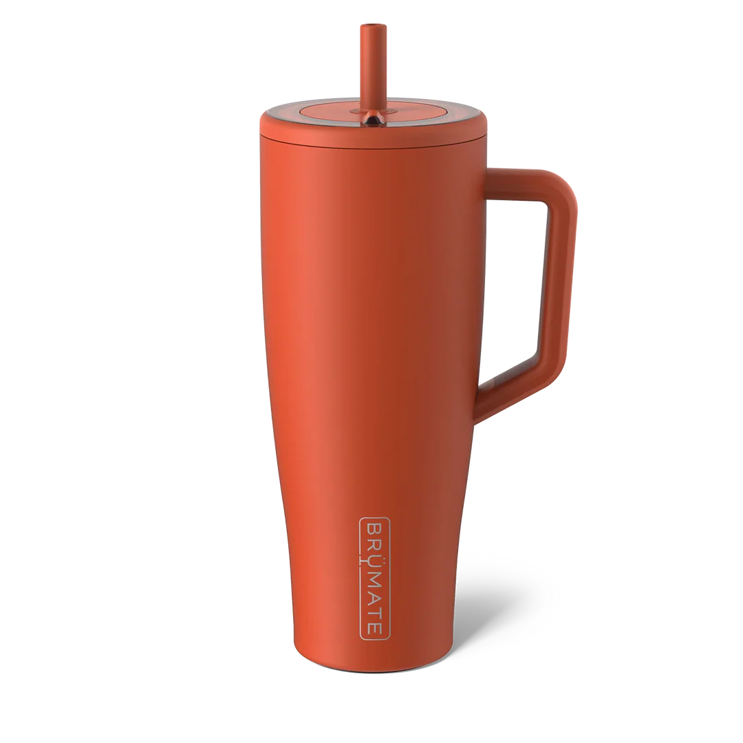 40 ounce era tumbler in burnt orange color