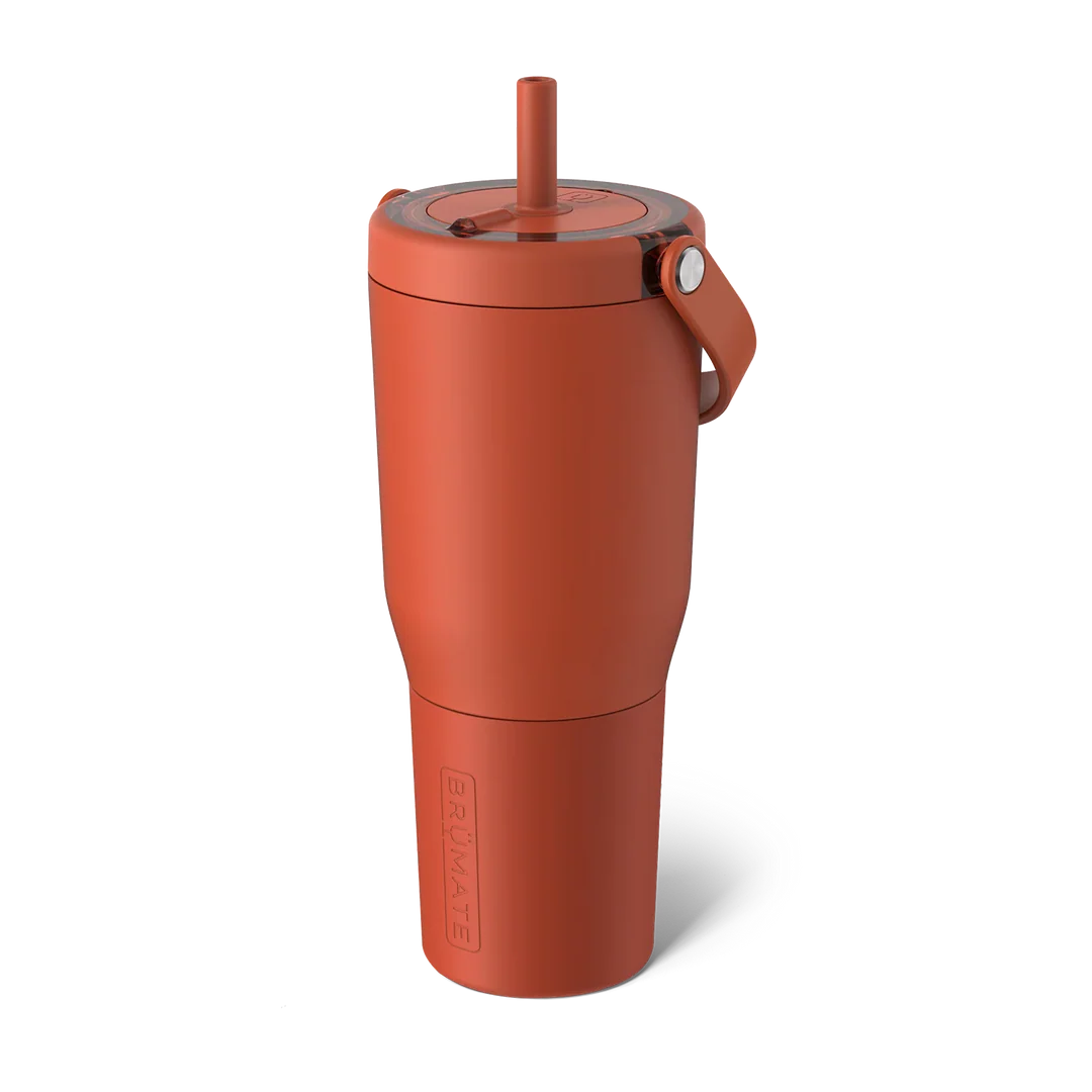 35 ounce resa tumbler in burnt orange cedar color