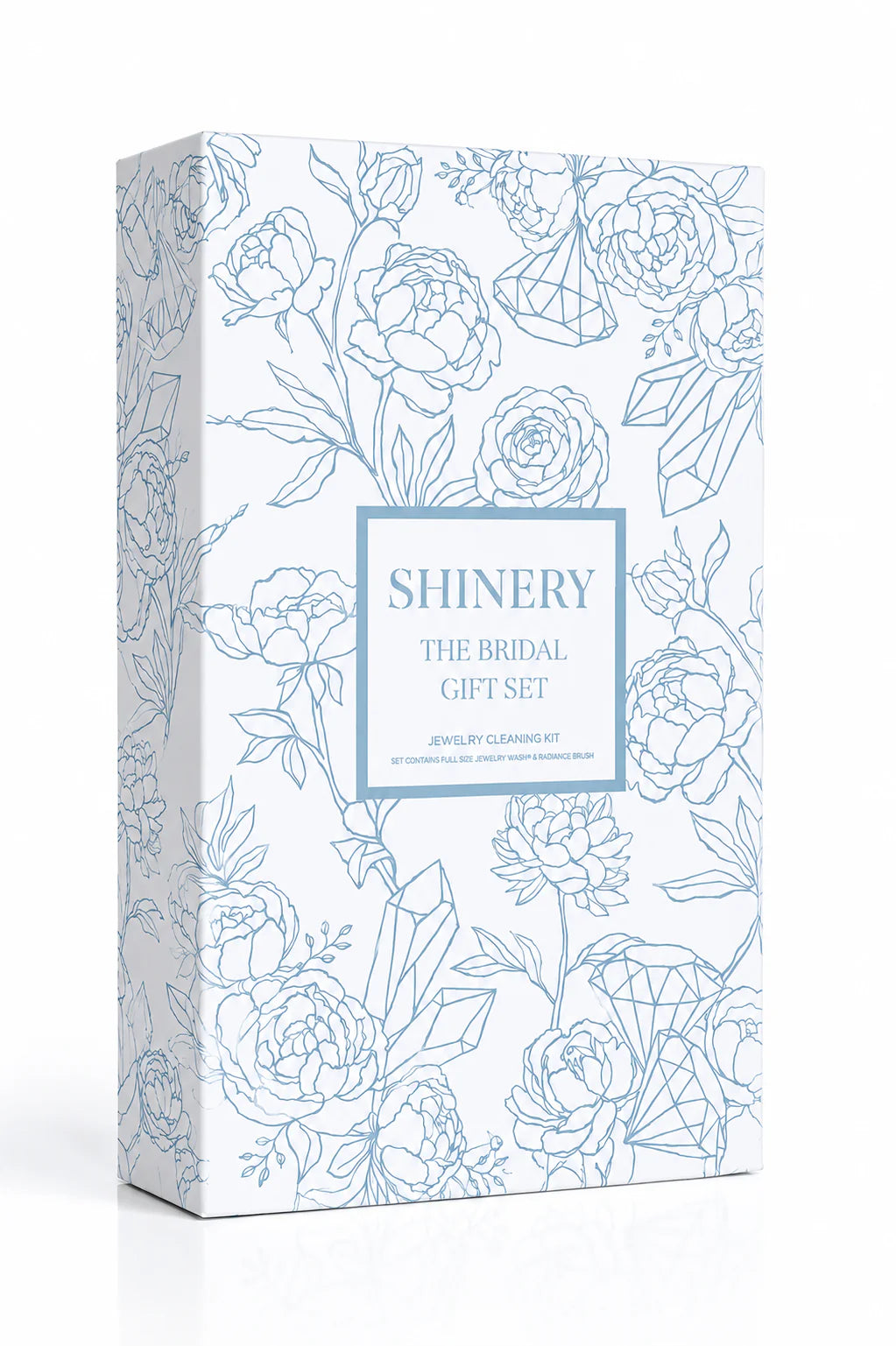 shinery bridal gift box set on a white background