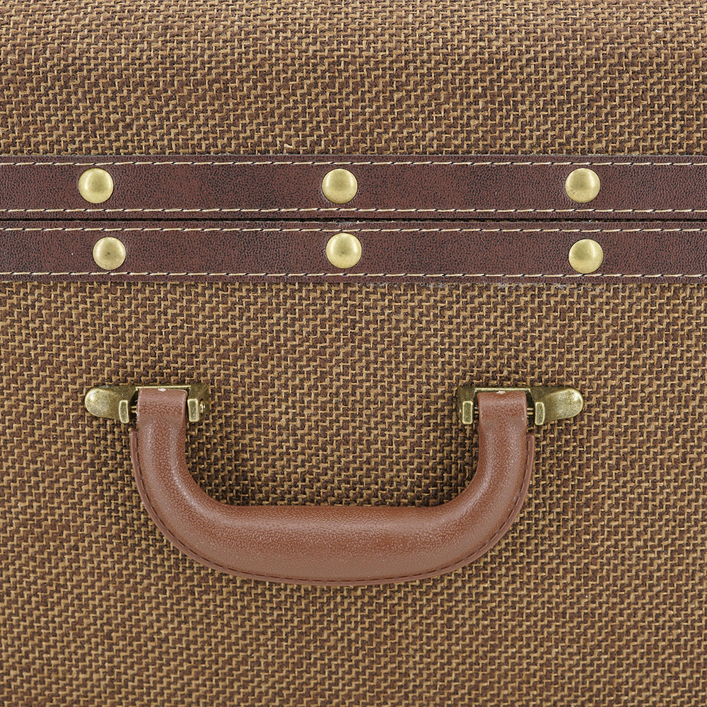 A & B Home - Wooden Trunk