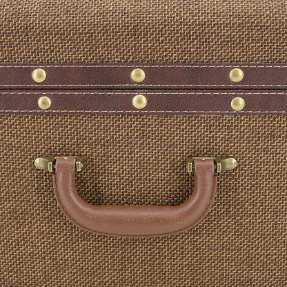 A & B Home - Wooden Trunk