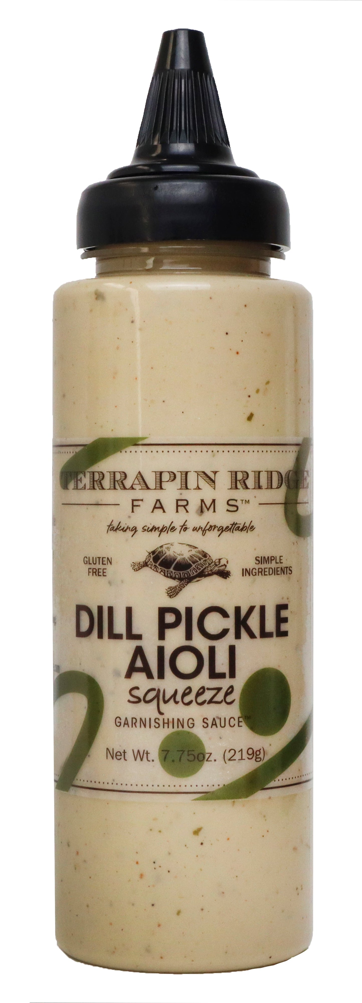 Dill Pickle Aioli Squeeze bottle.