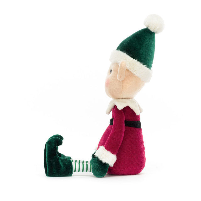 side view of Eldo Elf Plush Toy