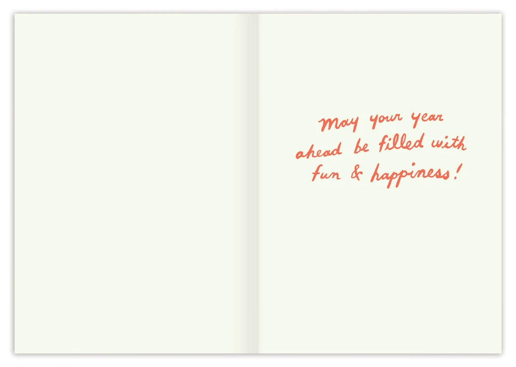 inside of card with pink text