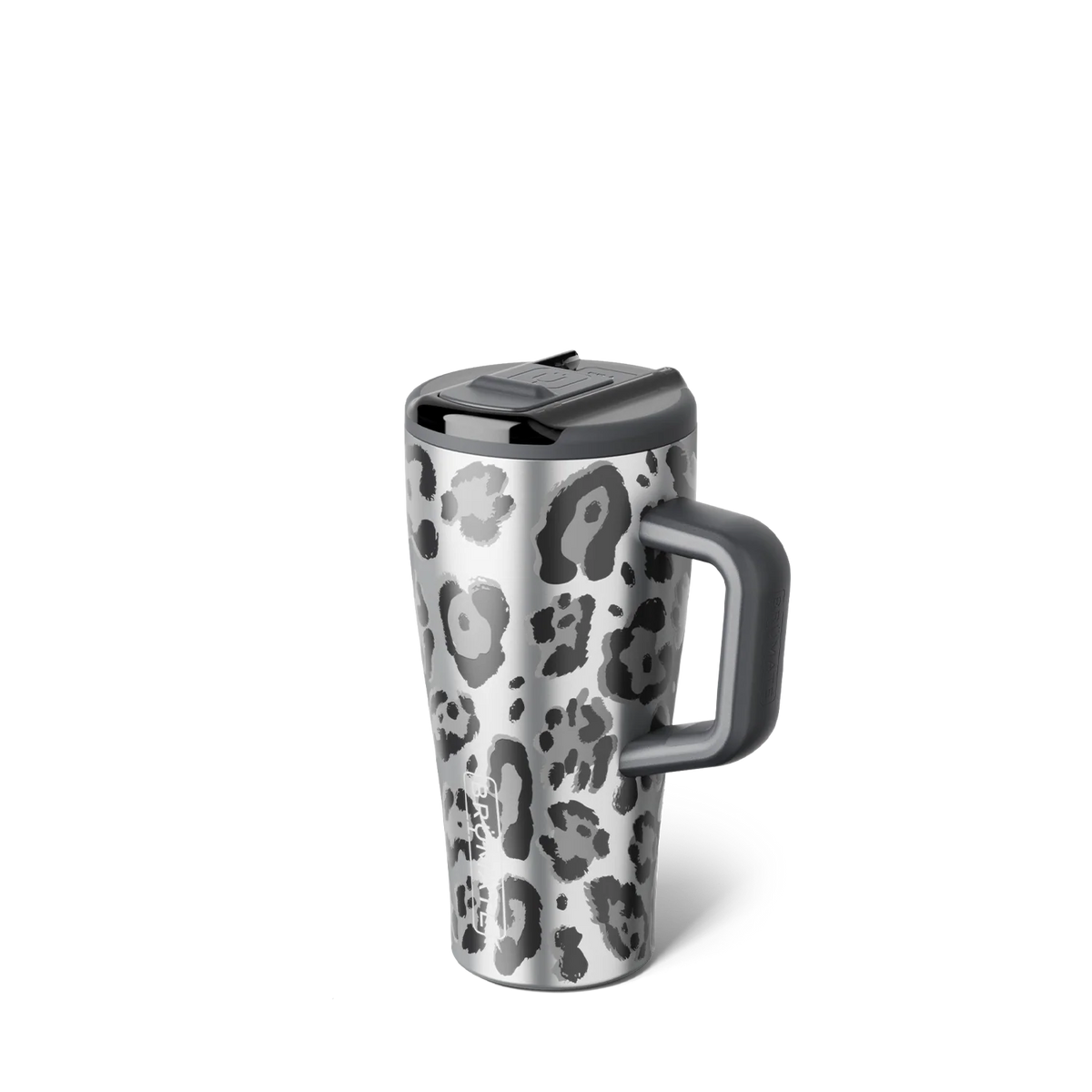 Era 20 ounce flip in pattern metallic leopard with the straw concealed