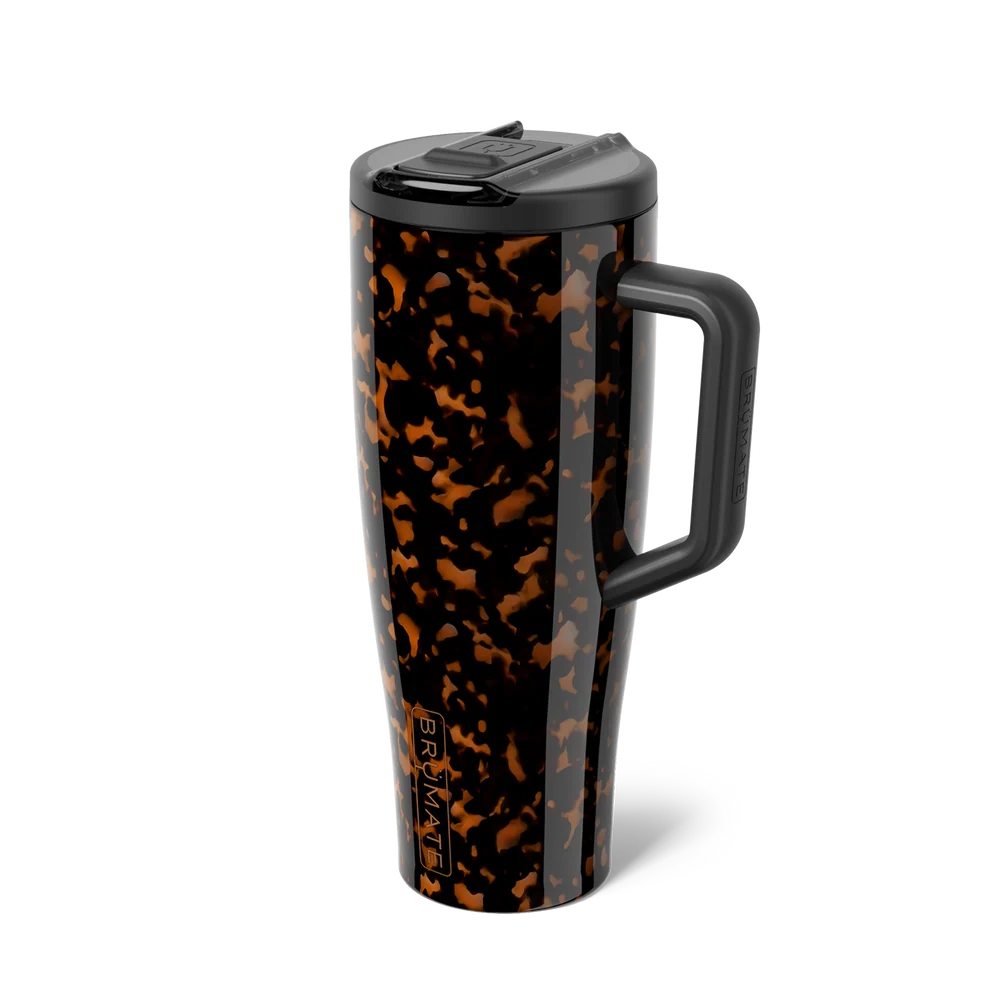 era flip 40 ounce tortoise shell with the straw concealed