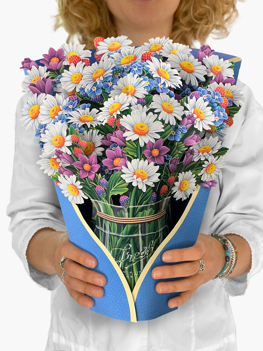 FreshCut Paper Pop-Up Bouquet