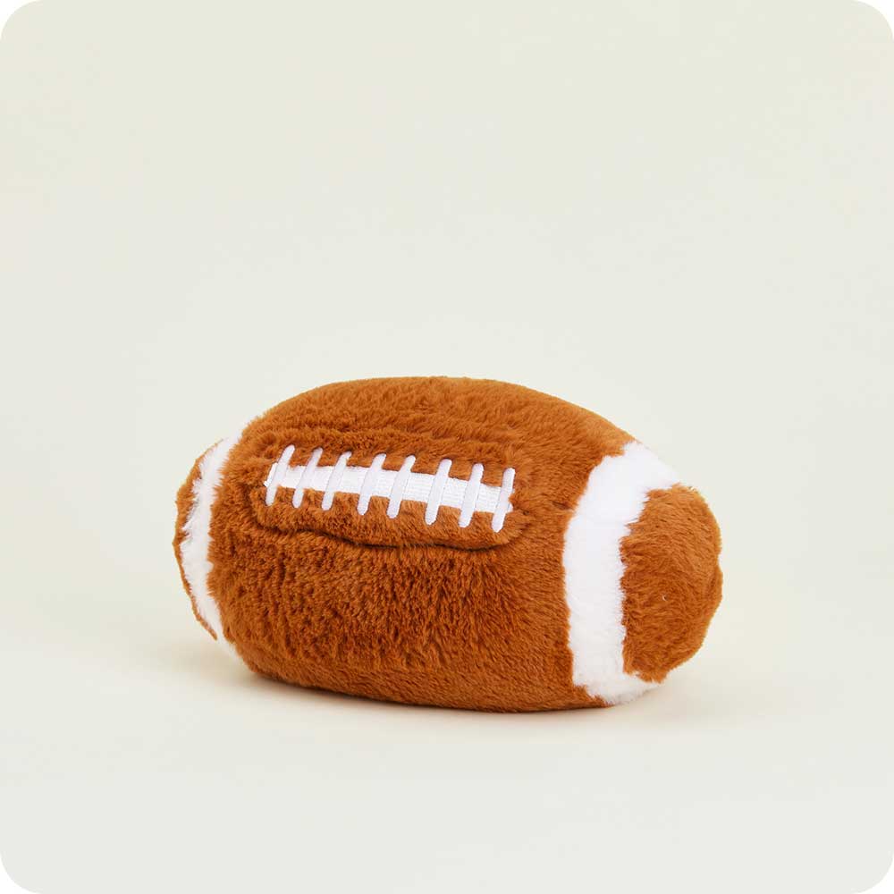 front view of football plush toy