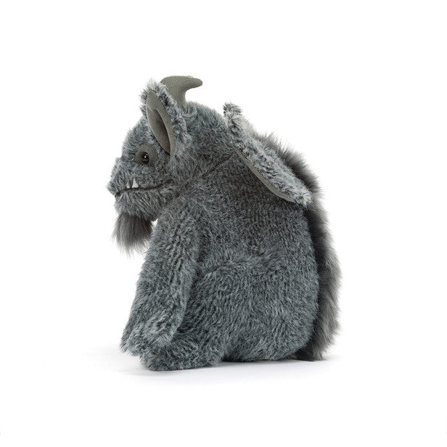 side view of Growlston Gargoyle Plush Toy