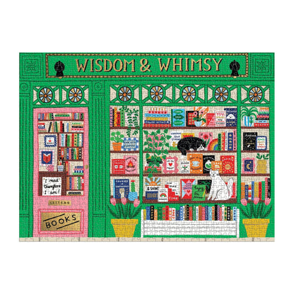 completed wisdom and whimsy puzzle