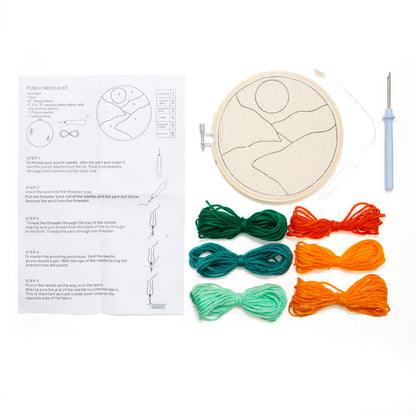 pieces in punch needle kit