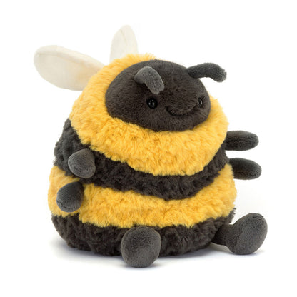 front view of Albee Bee Plush Toy