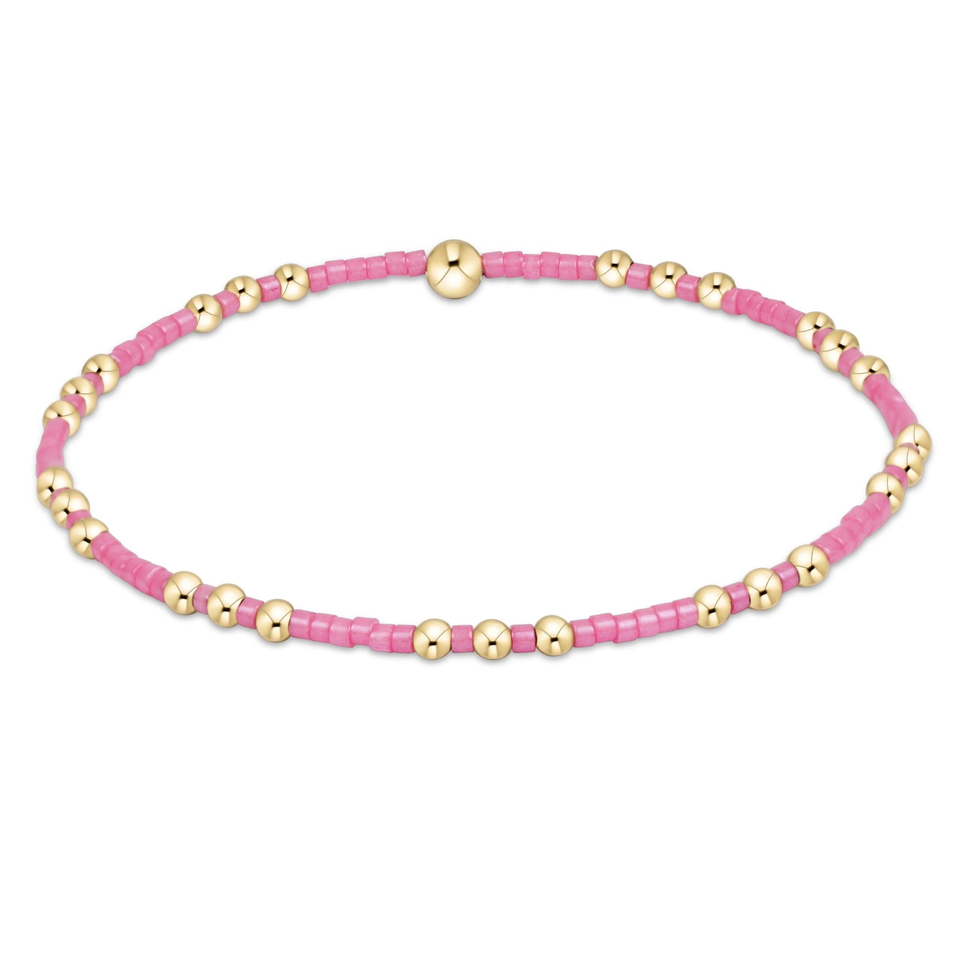 enewton hope joy bracelet - bubblegum against a white background