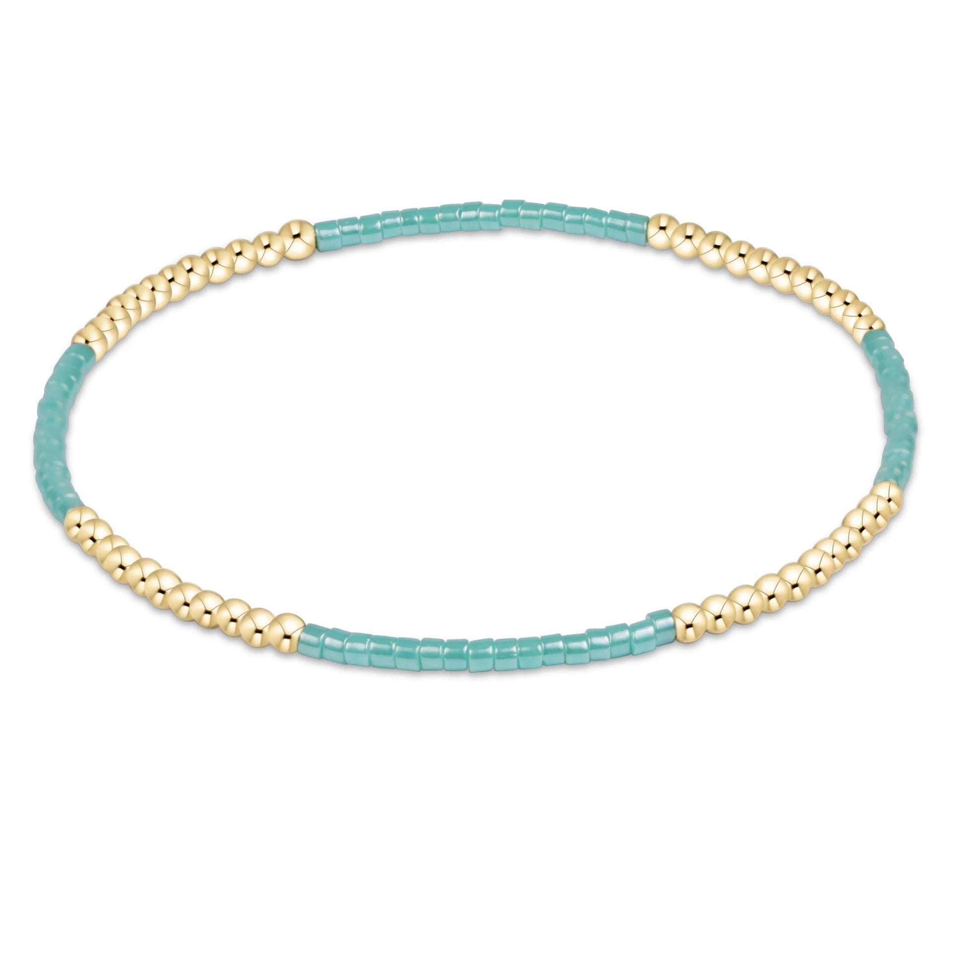 enewton hope blissful bracelet in sea glass against a white background