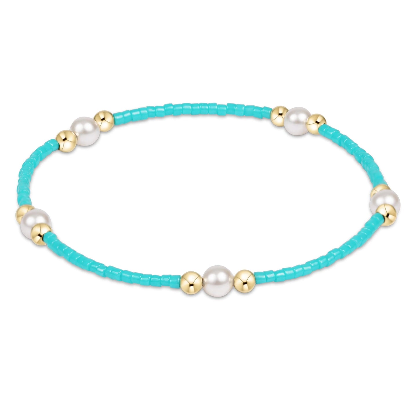 enewton Hope Purpose Pearl Bracelet in color Turquoise