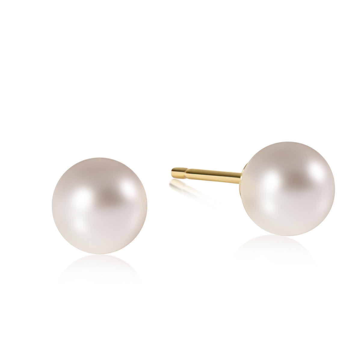 the Classic 10mm Ball Stud, Pearl