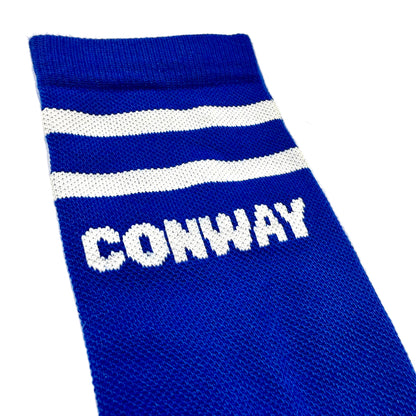 Town Pride - Blue Crew Socks, Conway