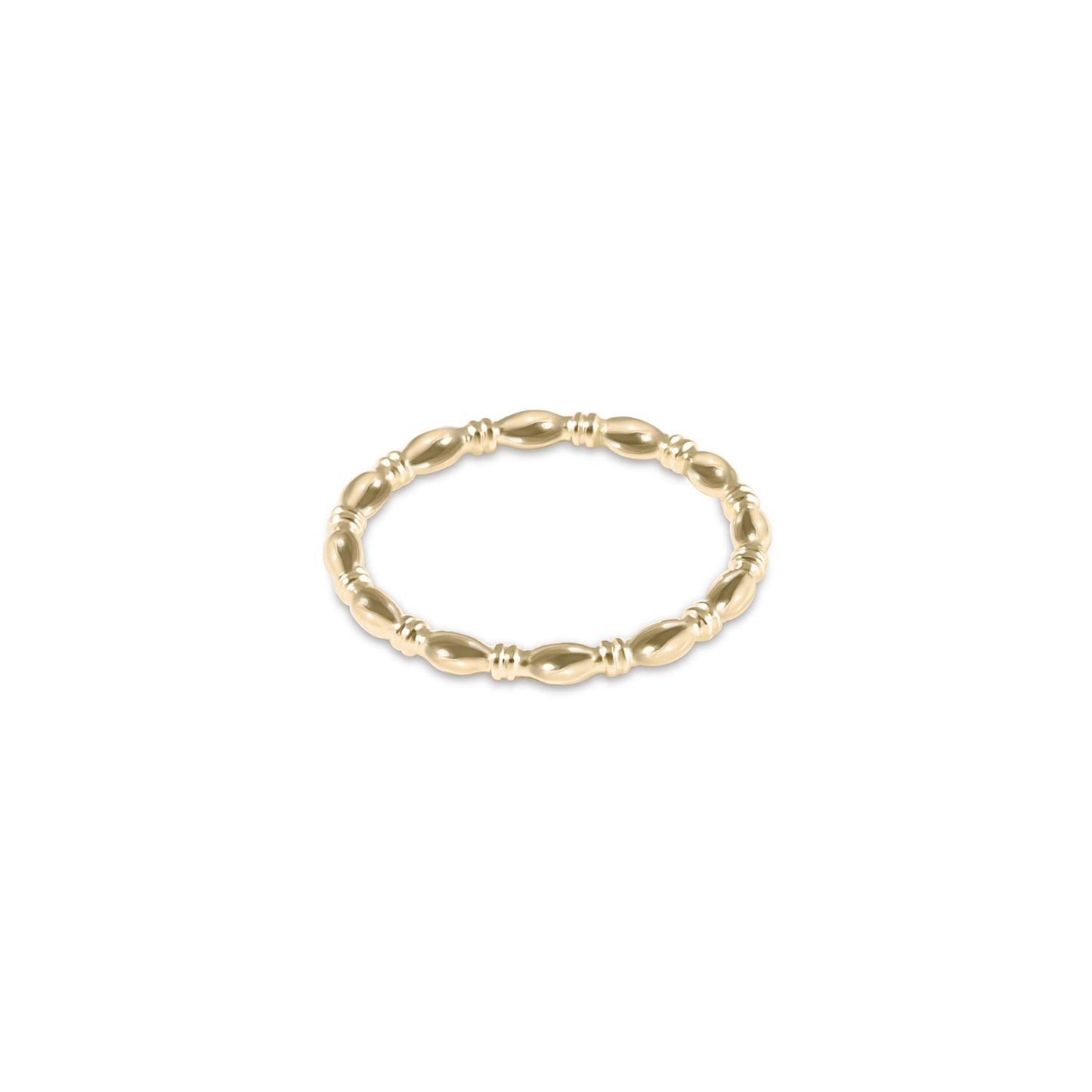 enewton gold ring with harmony pattern