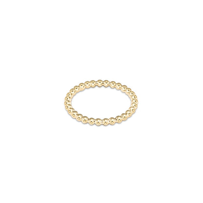 enewton - Classic Gold 1.5mm Bead Ring