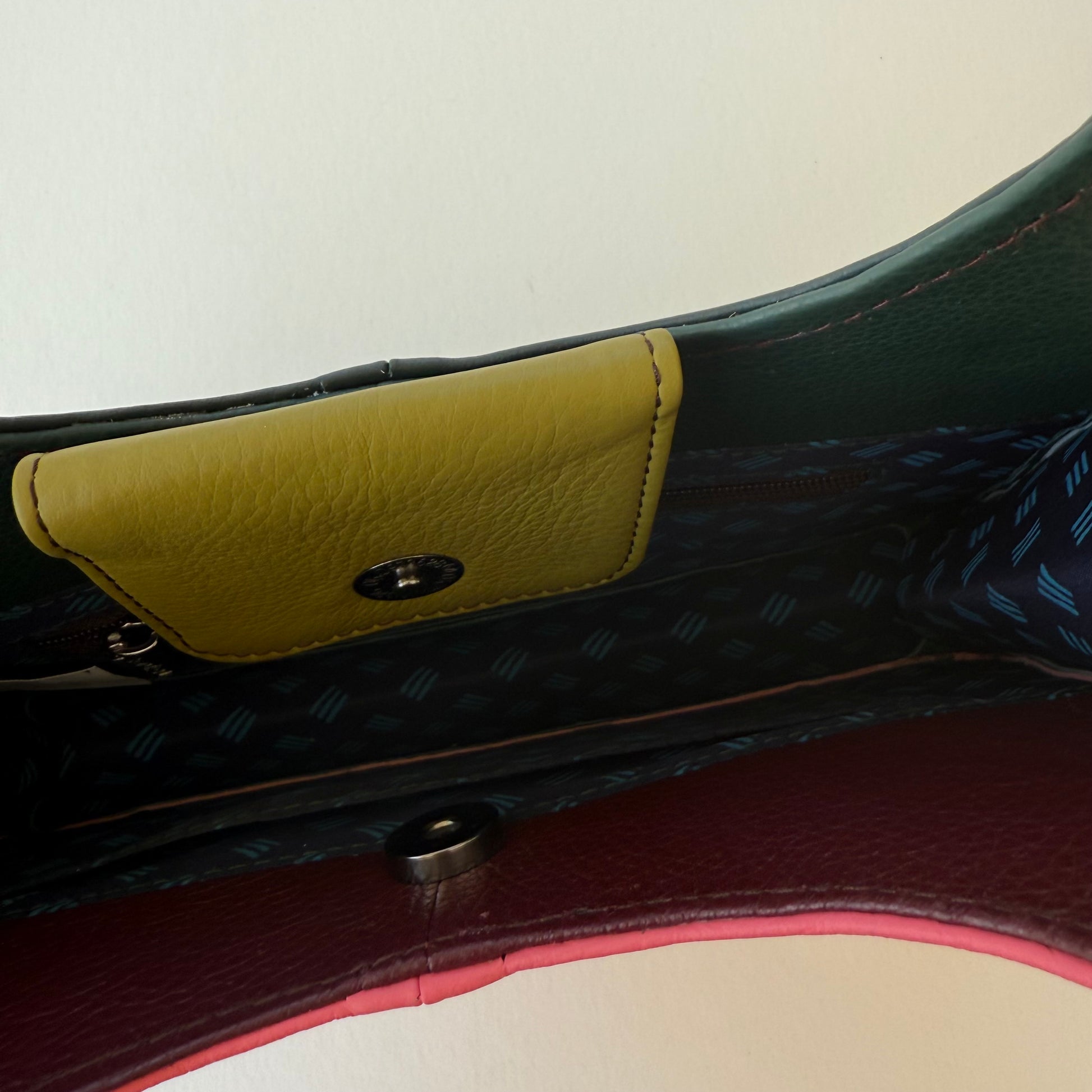 interior view of handbag