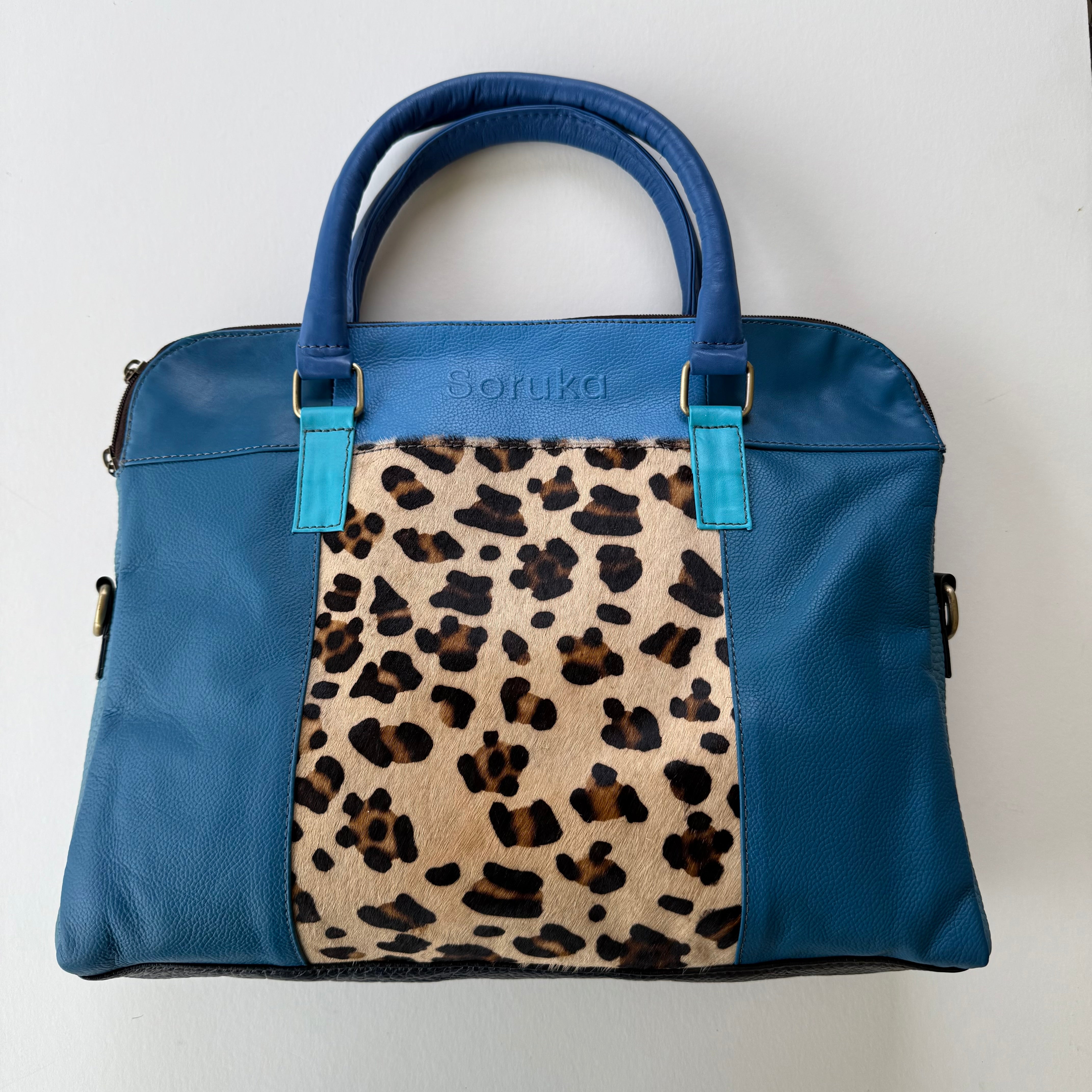 Soruka - Emilia Briefcase, Turquoise – Kitchen Store & More