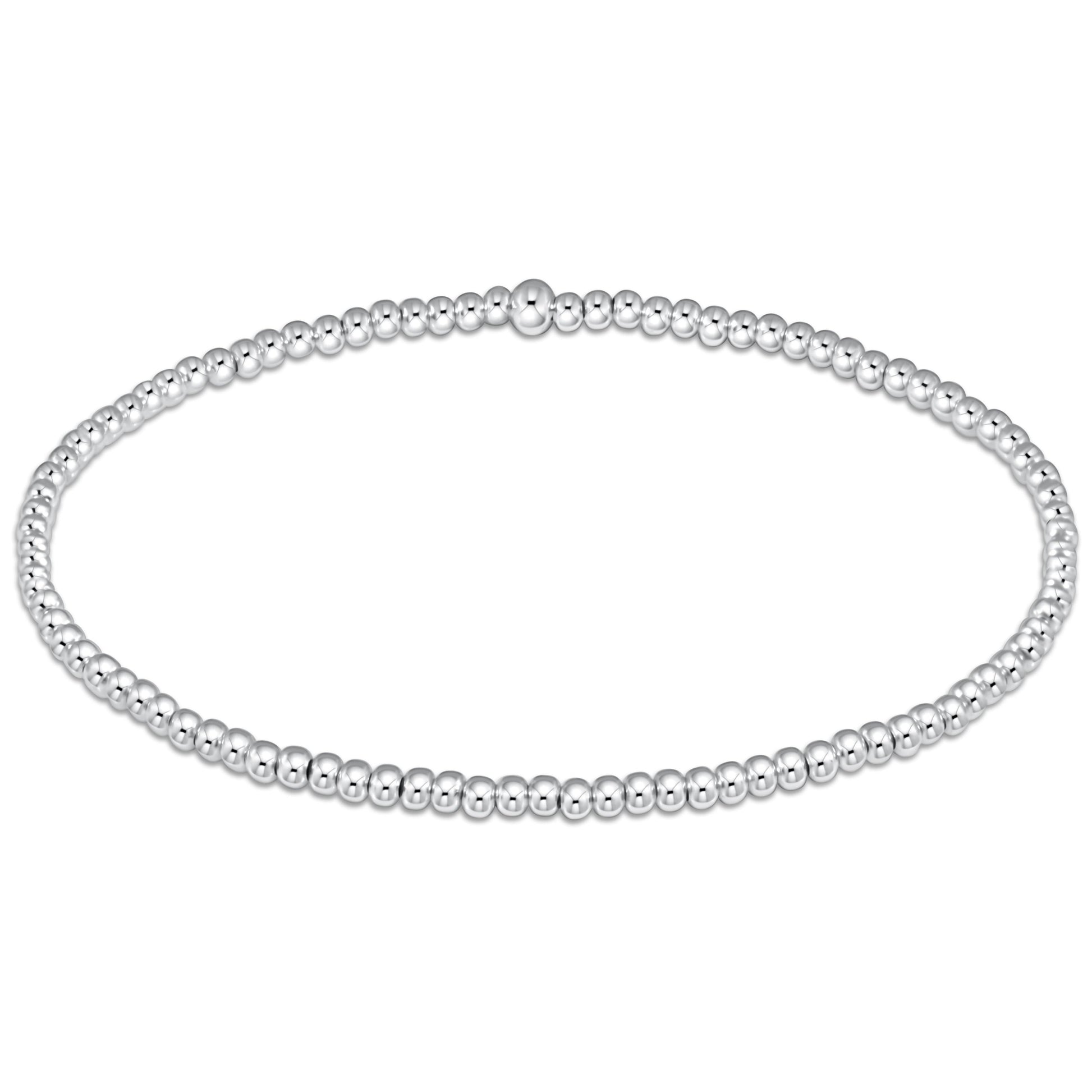 classic sterling 2mm bracelet