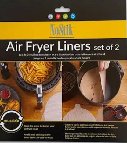 NoStik USA - Round Air Fryer Liners