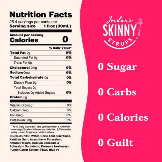 Nutrition facts and ingredient list. Please call 501-327-2182 for more information.