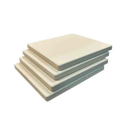 stack of 4 individual baking stones