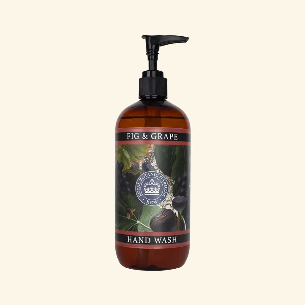soap bottle on an ivory background
