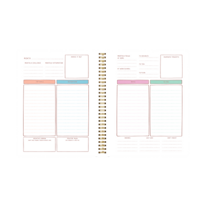 sample pages from planner.