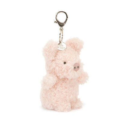 little pig plush toy bag charm