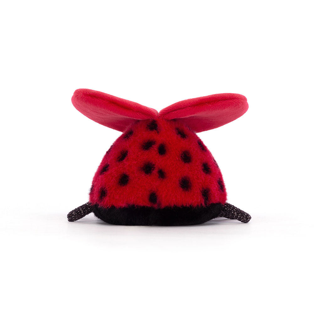 back view of LouLou Love Bug Plush Toy.