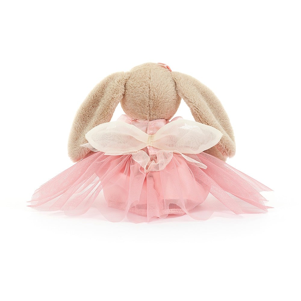 back view of Lottie Bunny Fairy Plush toy.