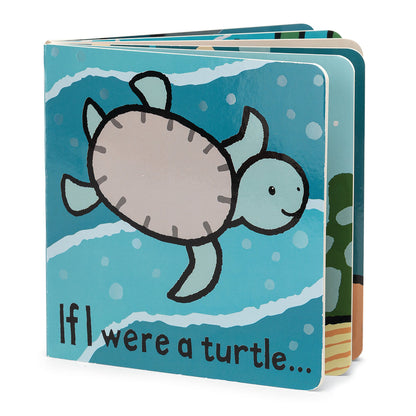 if i were a turtle board book on a white background